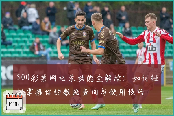 500彩票网记录功能全解读：如何轻松掌握你的数据查询与使用技巧